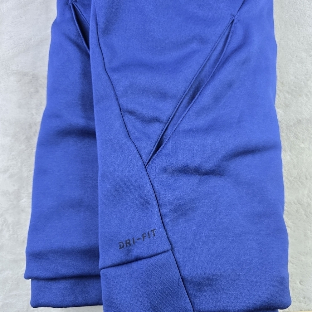 Nike Dri Fit Fitness Hoodie Men's 3XL Blue Pullover Drawstring Casual - Picture 5 of 8